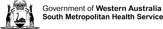 Government of Western Australia South Metropolitan Health Services logo